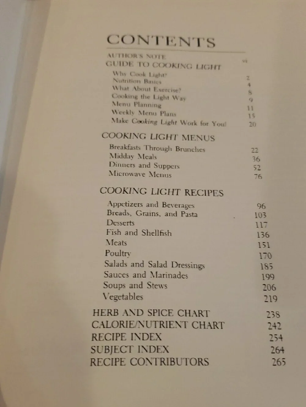 Vtg Southern Living Cooking Light Cookbook - By Susan M. McIntosh
